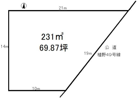 �Ȗ،�����s�A�����̓y�n�̊Ԏ��}