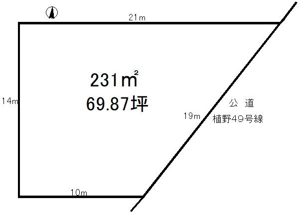 �Ȗ،�����s�A�����̓y�n�̊Ԏ��}